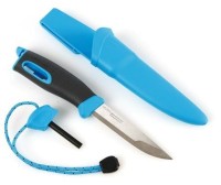 Нож для выживания Swedish FireKnife с огнивом, цвет: голубой