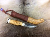 Охотничий нож Wood Jewel Birch Sheath Puukko