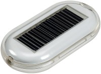Светодиодный фонарь-брелок с солнечной батареей