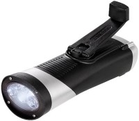 LED фонарь с динамо-подзарядкой, водонепроницаемый