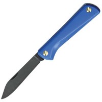 Складной нож EKA Swede 38, carbon, light blue, углеродистая сталь