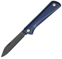 Складной нож EKA Swede 38, carbon, dark blue, углеродистая сталь