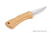 Складной охотничий нож EKA Swede 88, карельская берёза