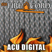 Live Fire Gear 550 FireCord ACU Digital Camo 7.5/30.5 м