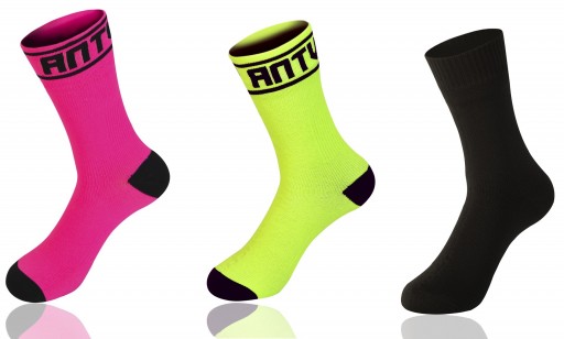 Носки мембранные Antu Thermo Waterproof bamboo, pink, green, black