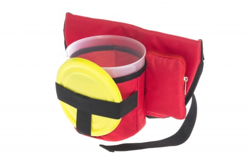 Ведёрко для сбора ягод 1,8 литра с поясной сумкой Marjukka