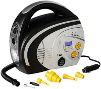 Автомобильный компрессор со встроенными аккумулятором