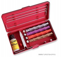 Точильный набор Lansky Diamond Deluxe, четыре алмазных камня