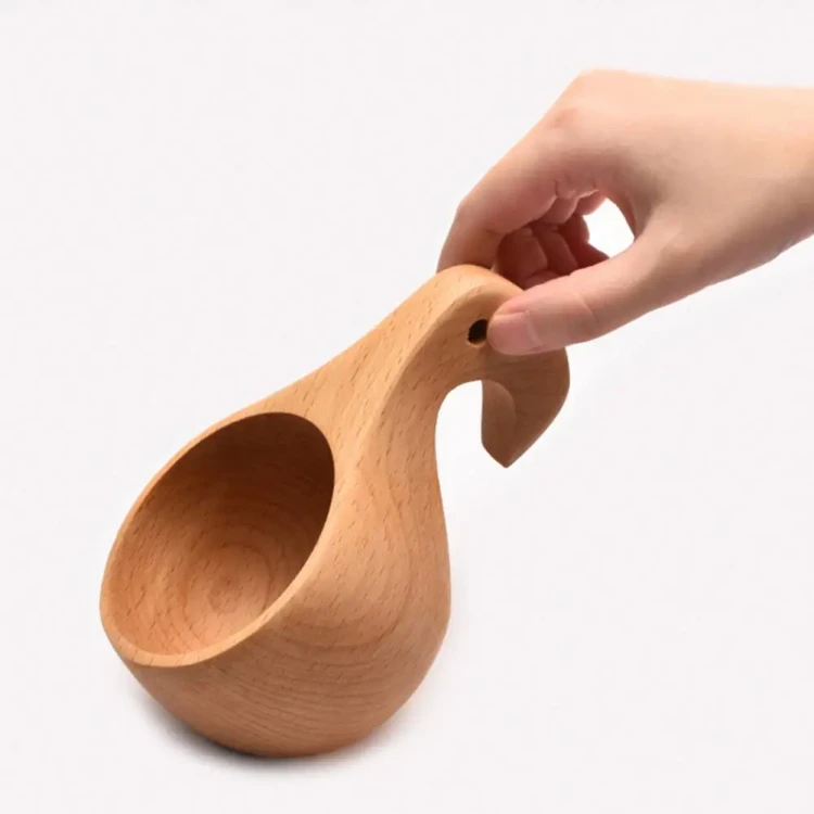 Деревянная кукса - кружка 175 мл