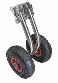 Транцевые колеса на лодки с верхними брызговиками от 3.5 метров