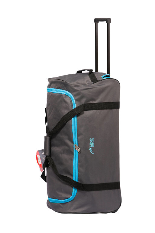 Спортивная сумка Alezar Sport Bag Grey 24 / 28, 2 колеса