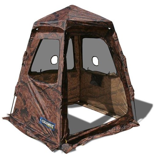 Охотничья палатка-засидка Columbus Black Forest (полуавтоматическая)