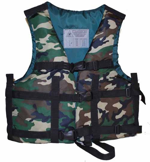 Страховочный жилет SM, камуфляж