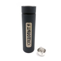 Термос для чая СЛЕДОПЫТ Weekend с ситечком, 0.5 литра