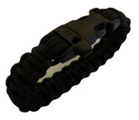 Браслет из паракорда со свистком 26 см