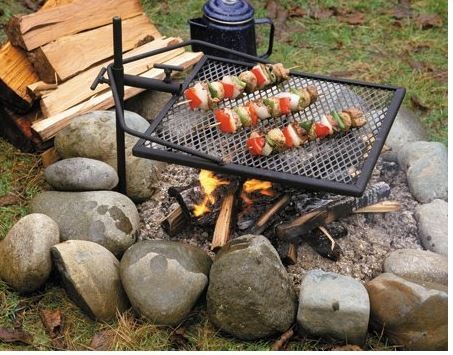 Подставка костровая Mustang, квадратная