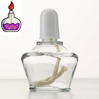 Спиртовка, спиртовая горелка 150 мл, стеклянная