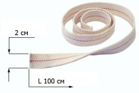 Фитиль для ламп и факелов 2 см