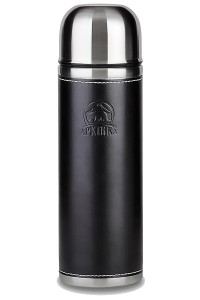 Термос Арктика 108 с кожаной вставкой 1 литр