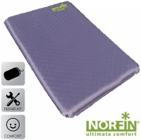 Коврик самонадувающийся Norfin ATLANTIC DOUBLE NF 5.0 см