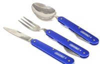 Набор складных столовых приборов в чехле (ложка, вилка, нож)