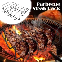 Подставка для ребрышек, мяса, стейков, овощей в духовку, гриль, BBQ, мангала