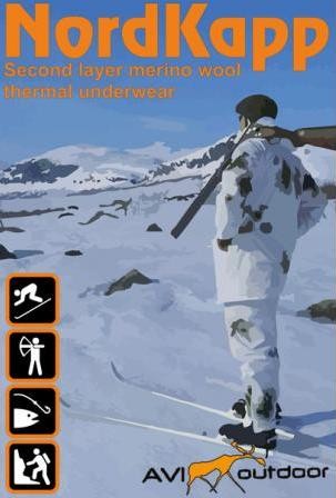 Термобельё с шерстью AVI-Outdoor NordKapp Merino Wool Second Layer 561