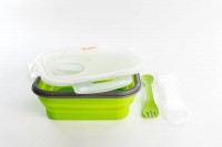 Набор посуды Retki MealKit, лайм, оранжевый, синий