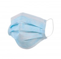 Маска одноразовая 3-х слойная, нестерильная