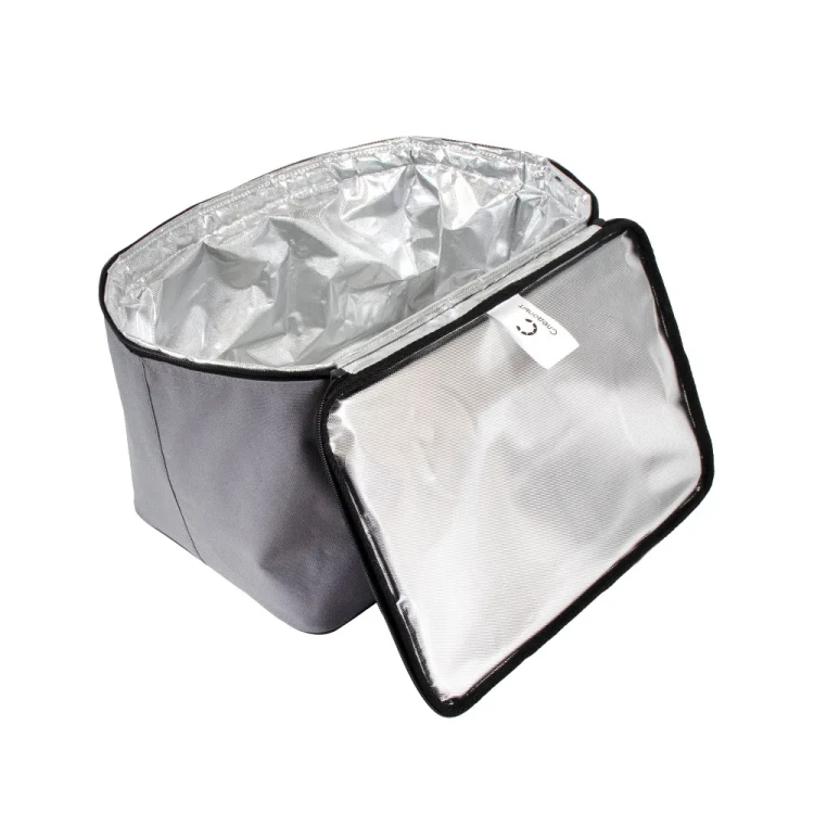 Сумка изотермическая СЛЕДОПЫТ - Grey, 23 / 34 литра, цвет серый