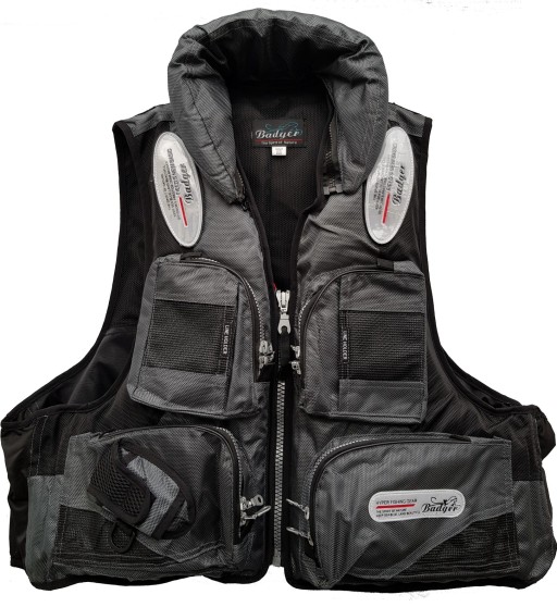 Жилет рыболовный (плавающий) Aqua Sport Grey