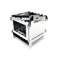 Печь-щепочница СЛЕДОПЫТ нержавеющая сталь