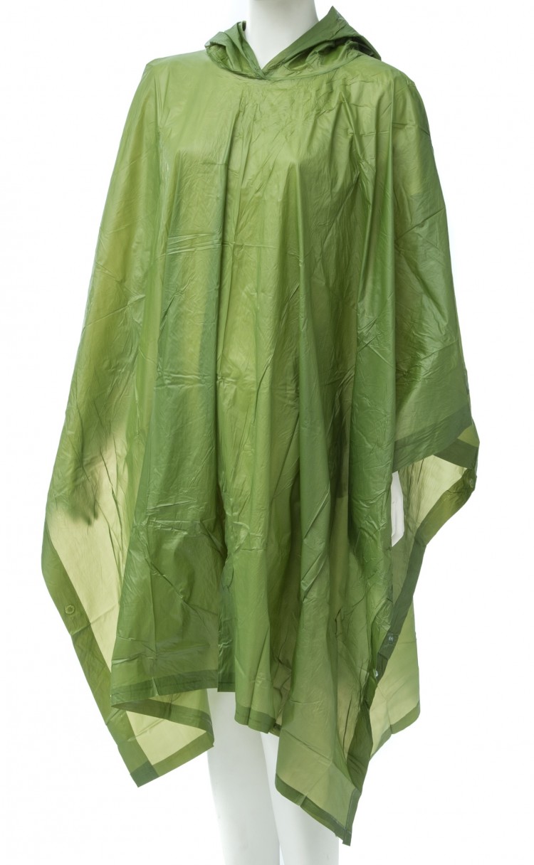 Дождевик - пончо Atom зеленый, синий