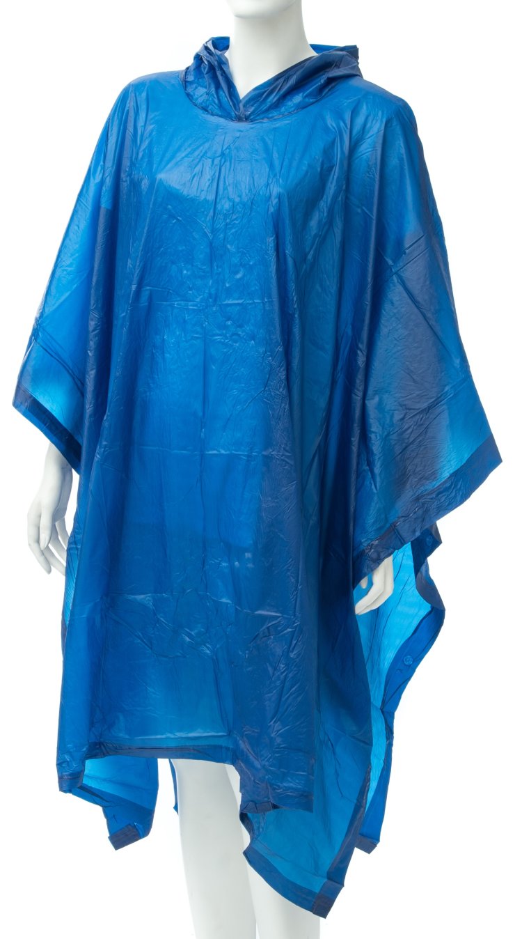 Дождевик - пончо Atom зеленый, синий