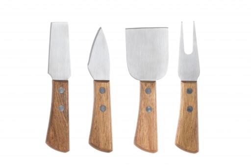 Набор ножей для сыра Maku + подставка