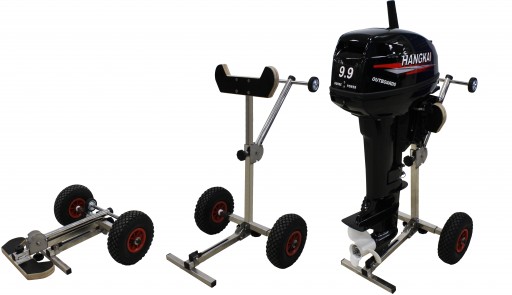 Тележка для лодочного мотора ПЛМ складная ВОЛГА