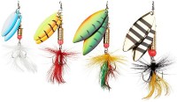 Двойные вращающиеся блесны, набор 4 шт