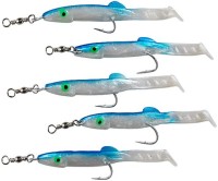 Джиг-рыбка, синий, 5 шт