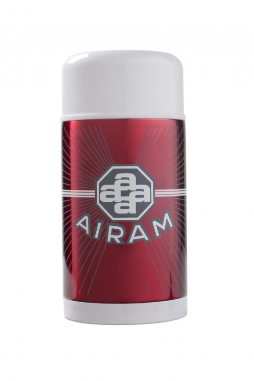 Термос AIRAM Klassikko Steel Food с широким горлом 1,0 литр