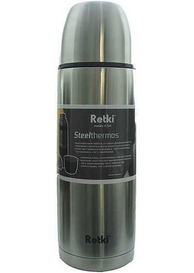 Термос Retki 0,75 литра с кнопочным клапаном