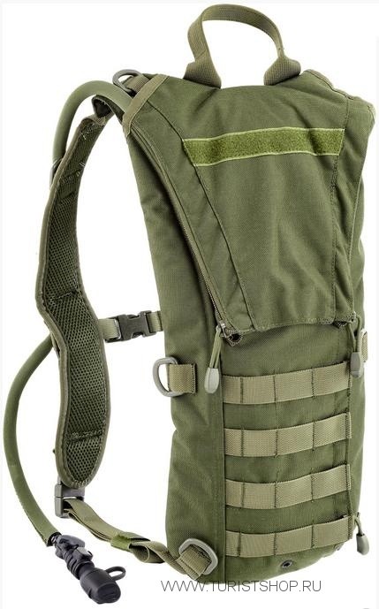 Рюкзак гидратор Defcon 5 Hydro Back 3 lt V-CUT, оливковый