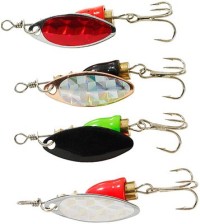 Набор вращающихся блесен 6 грамм, 4 шт