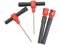 Ввертыш для крепления палатки на льду пластиковый 4 шт