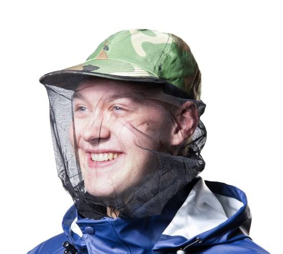 Кепка с москитной сеткой